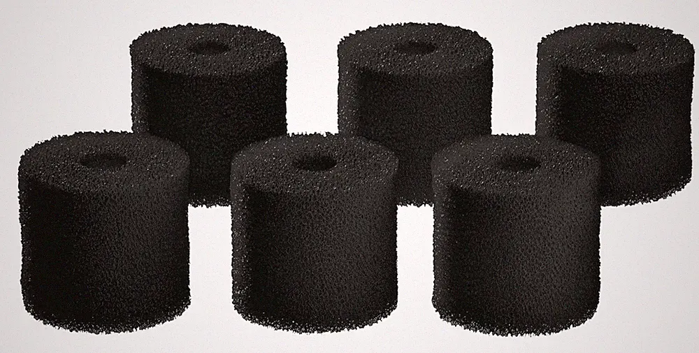48023 Ersatz Carbon Filterschwamm Set für BioMaster Aquarium Außenfilter, 6 S...