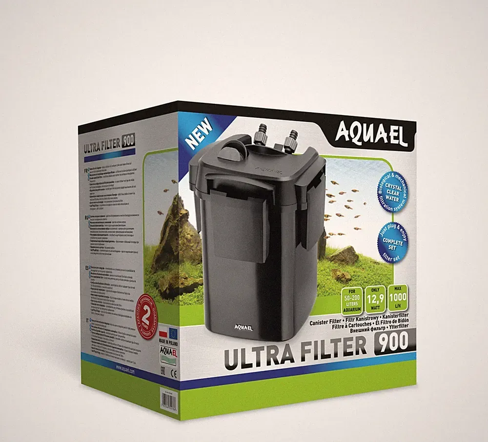 AQUAEL Außenfilter ULTRA FILTER 900 Aquariumfilter Aquarienfilter Teichfilter