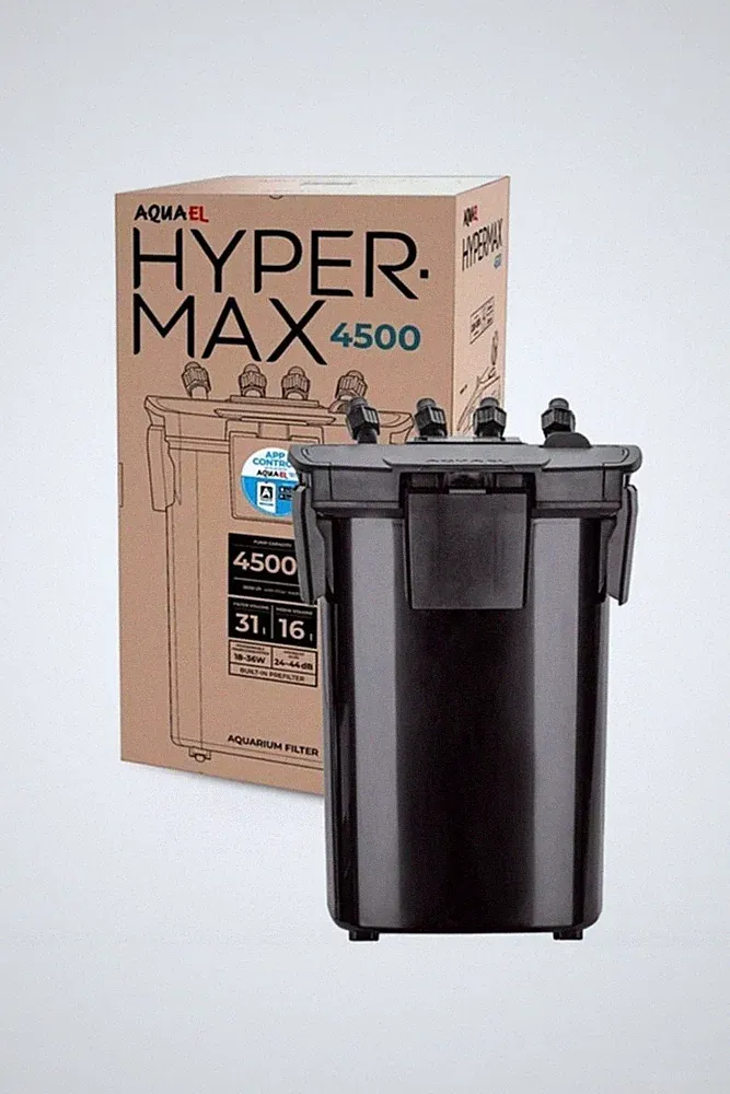 Aquael Hypermax 4500 Bluetooth App externer Aquariumfilter Filter Aquarium