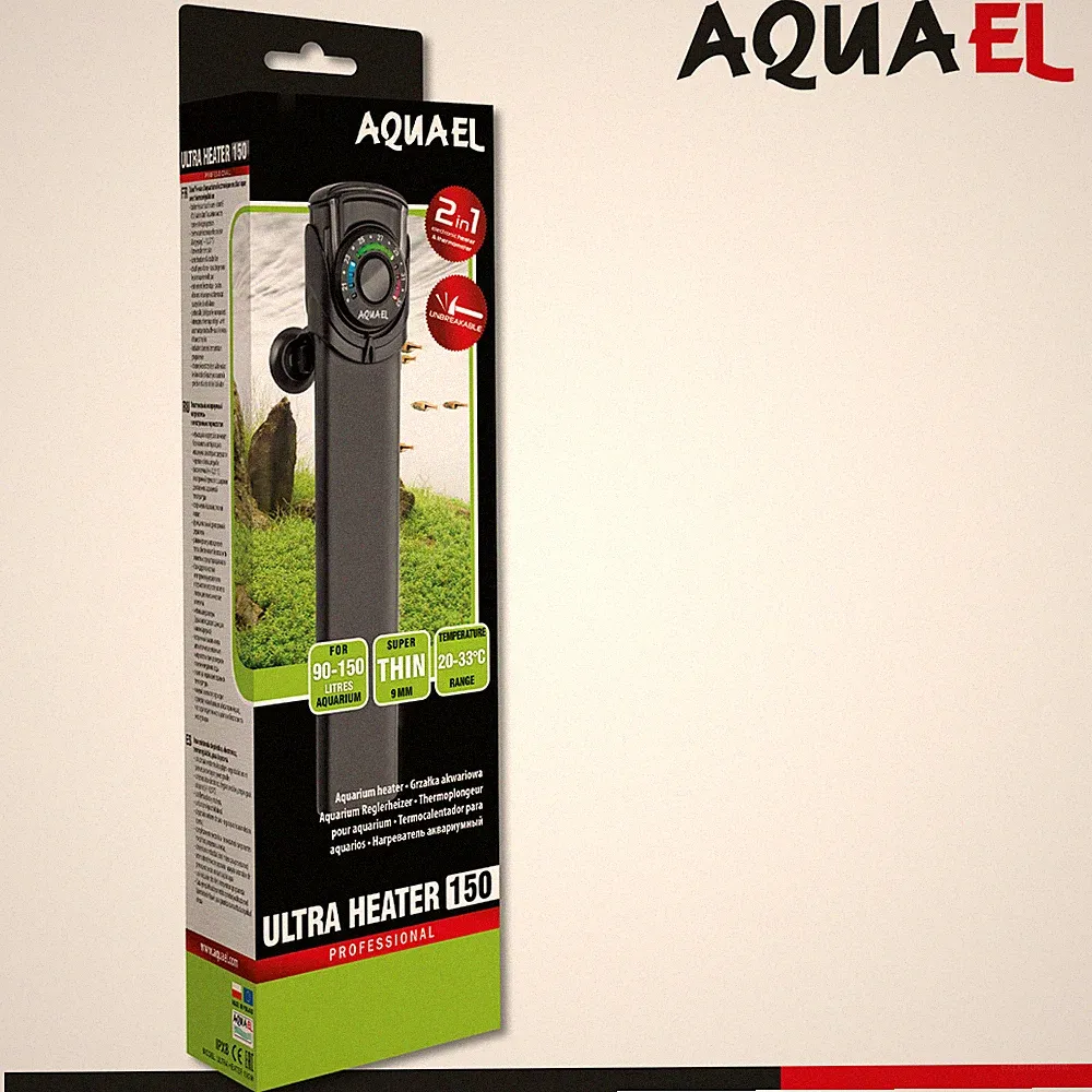 Aquael Kunststoff Heizer Ultra Heater 150W Aquarienheizung Fische Pflanzen