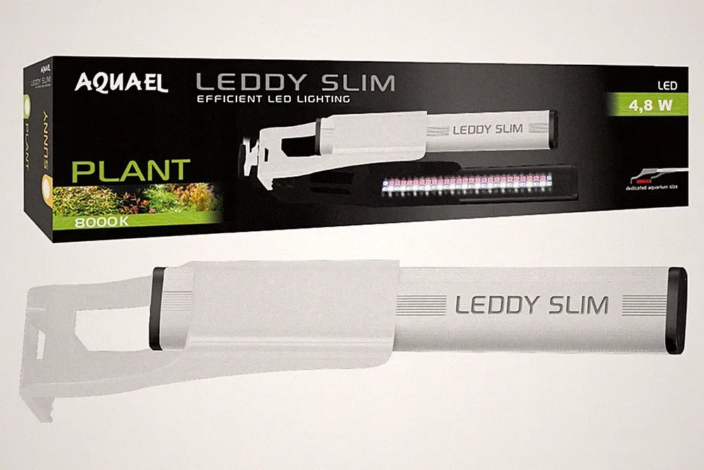 Aquael Leddy Slim 4,8W Pflanzenweiß 2.0 LED-Aquarienlampe