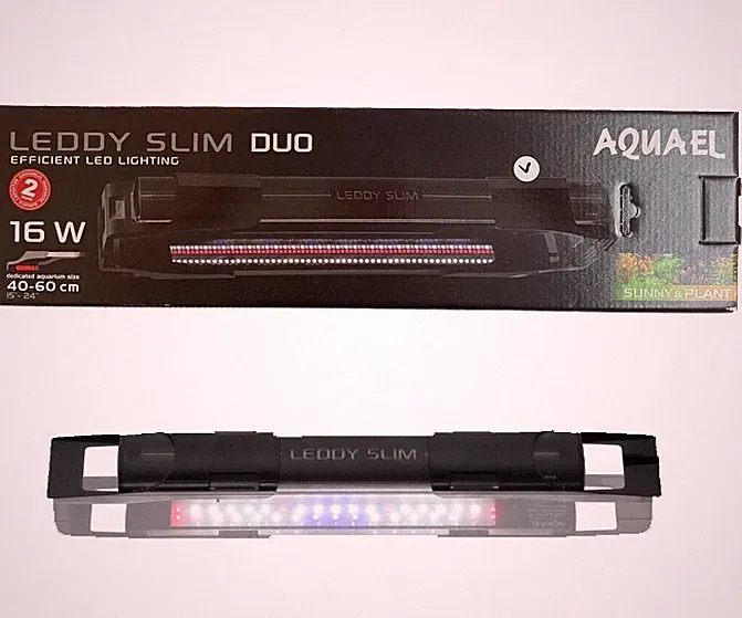 Aquael Leddy Slim Duo Sunny&Plant 16W 40-60cm Aquarium LED schwarz