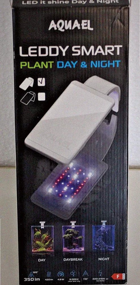 Aquael LEDDY SMART 4,8W SUNNY DAY&NIGHT - Nano Aquarium Lampe-Weiß- 21.3 2056 S4