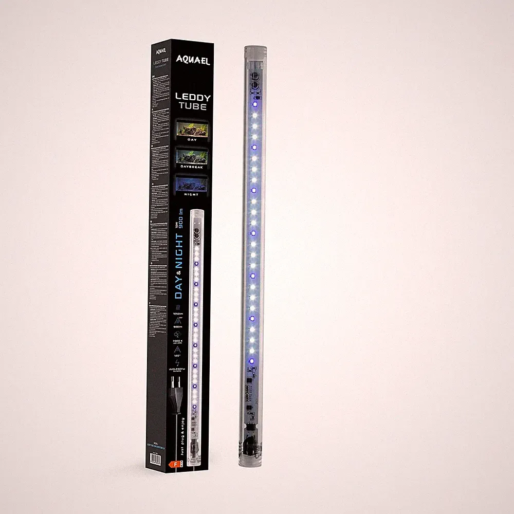 aquael LEDDY Tube Sunny D&N 7W - 27,3cm Aquarium Beleuchtung LED Röhre