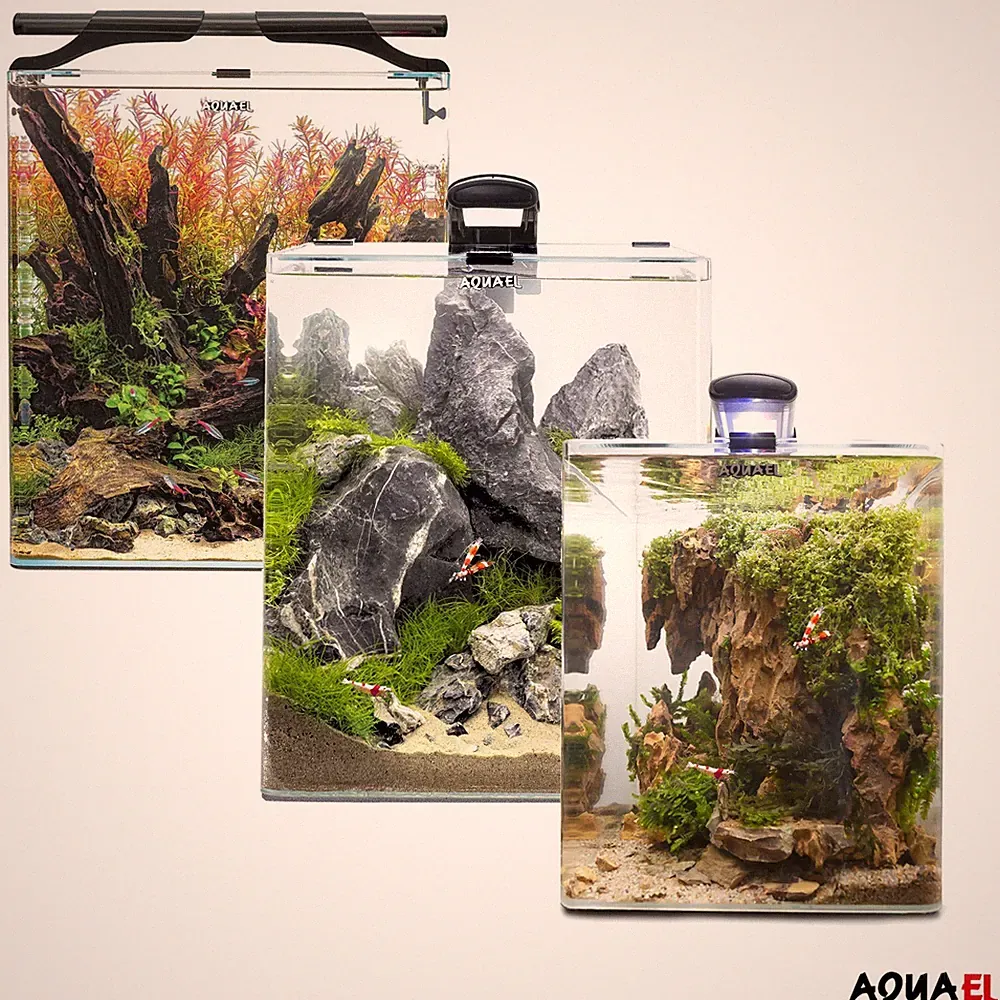 Aquael OptiBent-Set Aquarien-Set Aquarium in drei Größen