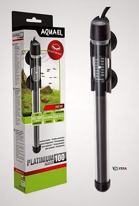 AQUAEL Platinum Heater Heater Aquarienheizung Heizstab Wassertemperatur 100W