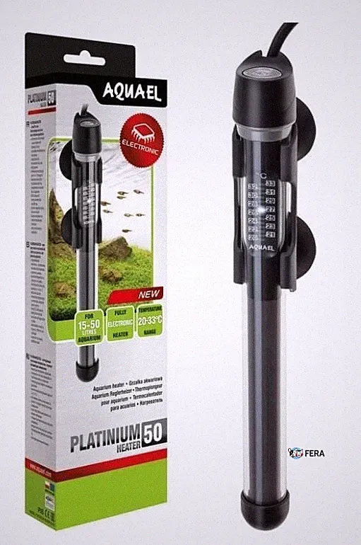 AQUAEL Platinum Heater Regelheitzer Aquariumheizer Heizung 50W