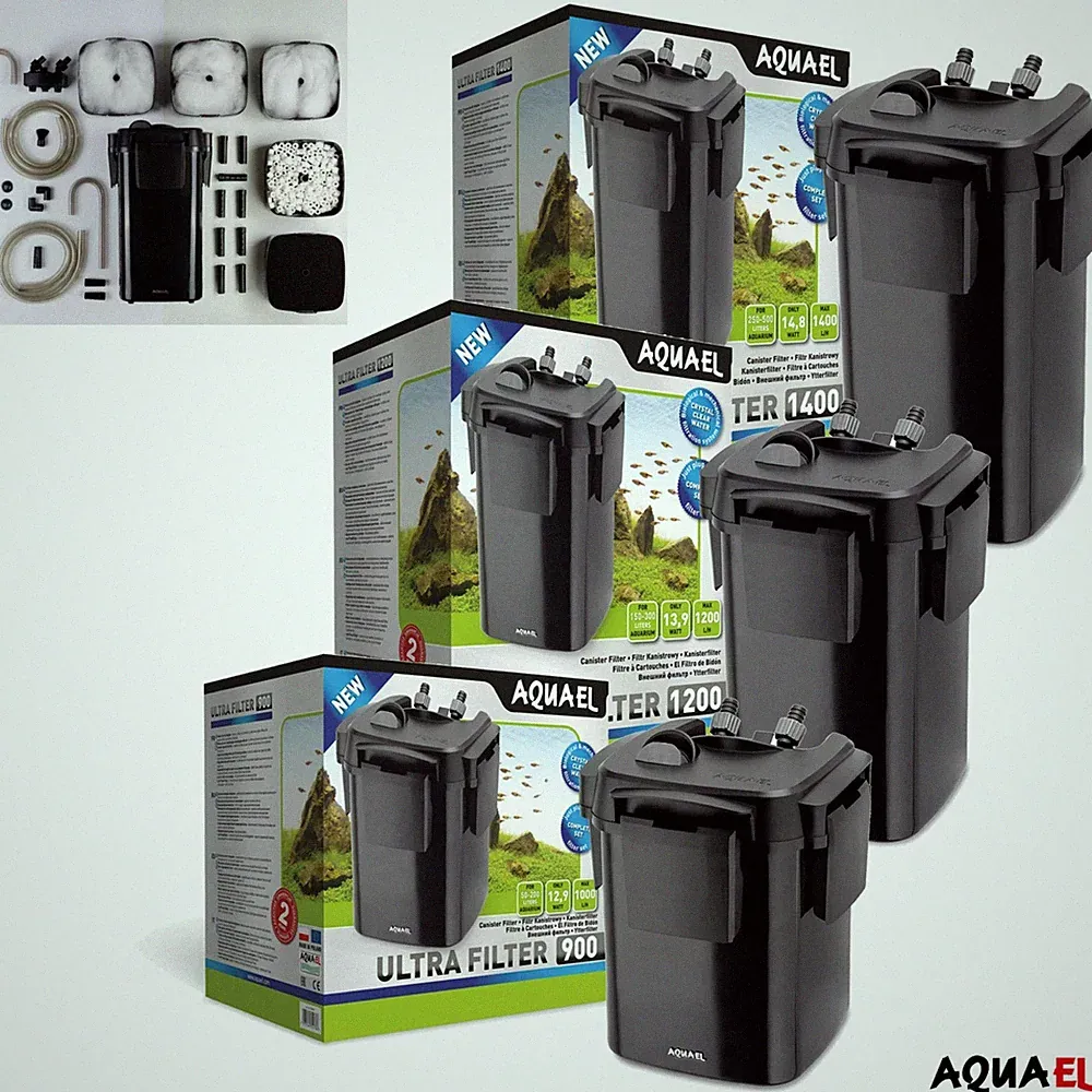Aquael Ultra Filter 900 1200 1400 Außenfilter Aquarium
