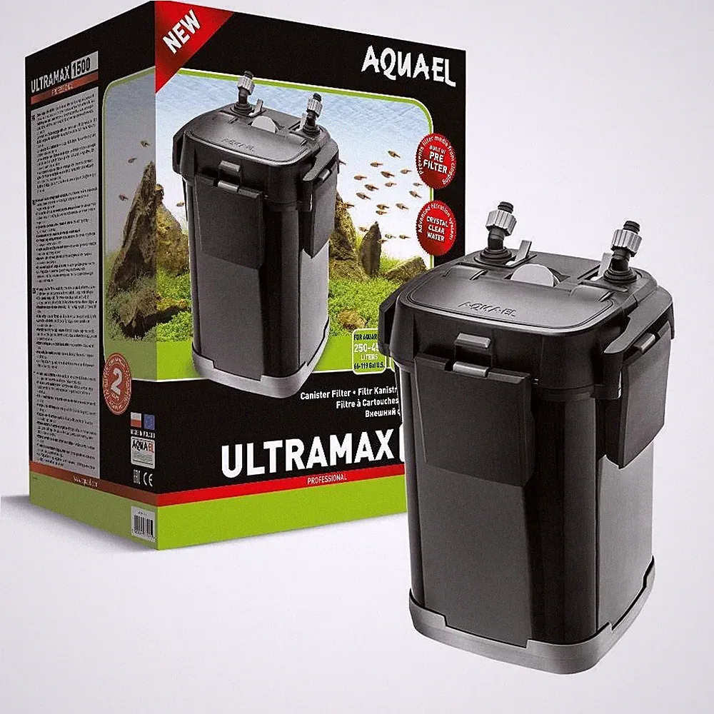 Aquael Ultramax 1500 Aussenfilter Aquariumfilter 250-450 Liter
