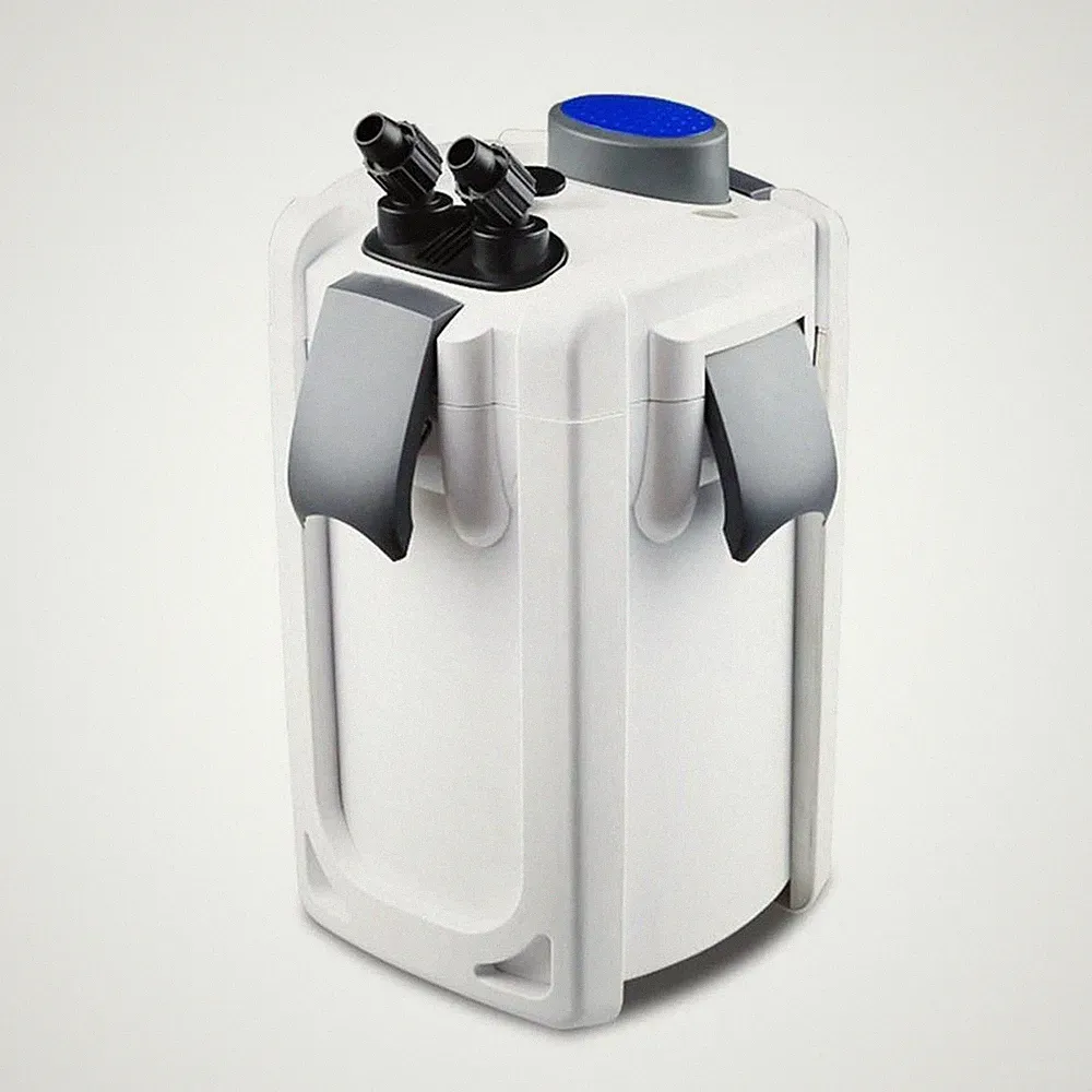 AquaOne Aquarium Außenfilter HW-704A 45W 2000 L/h 1000l Becken Filtermaterial