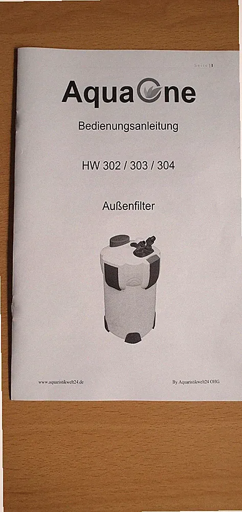 Aquarienaußenfilter Aquaone HW- 303B