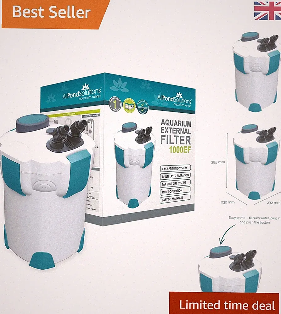 Aquarium Außen Aquarium Wasserfilter für Kaltwasser, Tropical oder Marine Aq...
