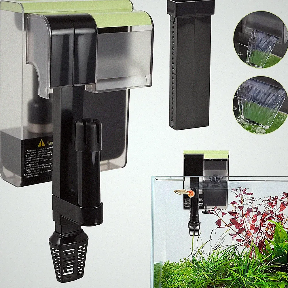 Aquarium Außenfilter mit UV Sterilisator Aquarium Filter Aquarium Hängefilter