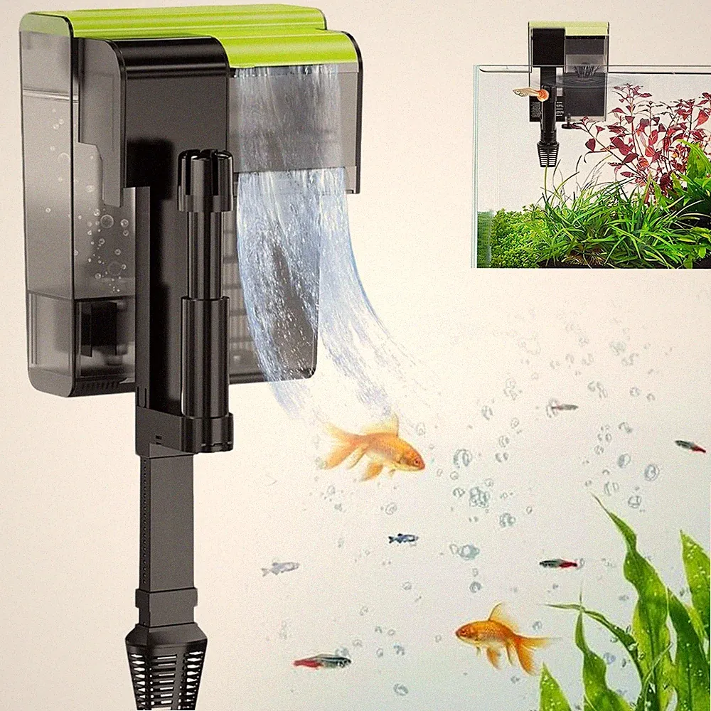 Aquarium Filter Aquarium Außenfilter Hang on Filter für 30–45 Gallonen Aquarien