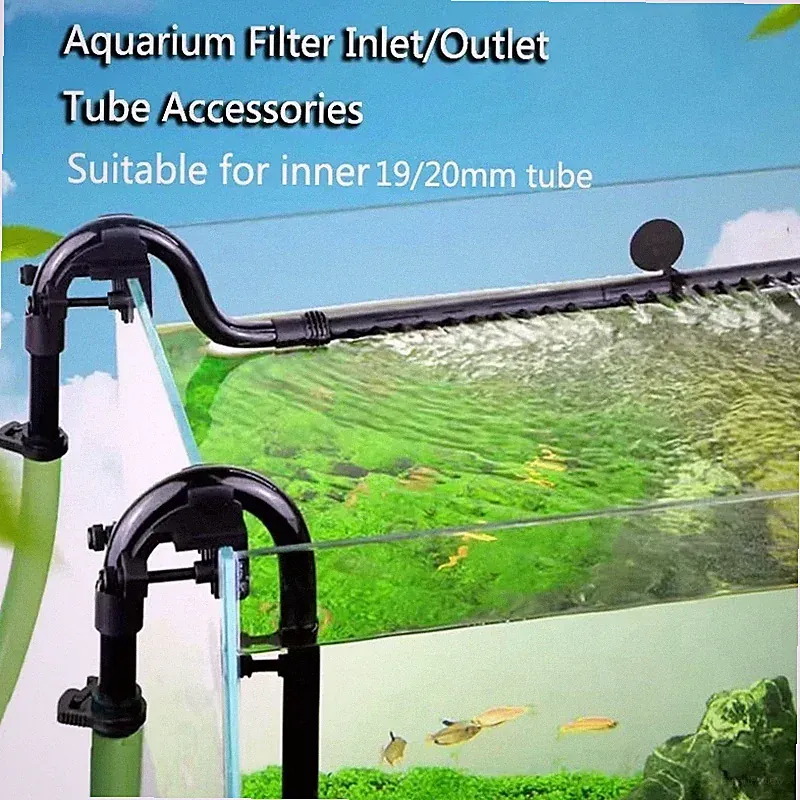 Aquarium Filter Einlass Auslass Rohr Kit Spray Bar Rohr Außen Kanister Tank UK