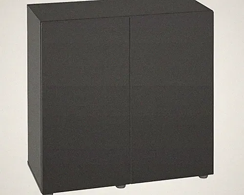 Aquarium Unterschrank AQUAEL OPTI Set 125 81 cm x 36 cm x 80 cm schwarz