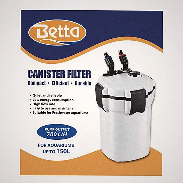 Betta Kanisterfilter Aquarium Außenfilter 700 1050 1620 2000 Regular