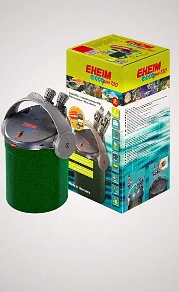 EHEIM 2032020 Außenfilter ecco pro 130 500l/h Filter für 60L bis 130L Aquarium