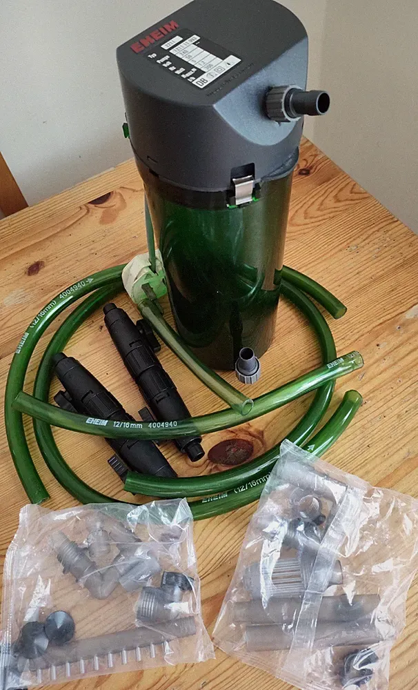 EHEIM Classic 150 2211 Kanister Filterpumpe Außen Aquarium Aquarium bis 150L
