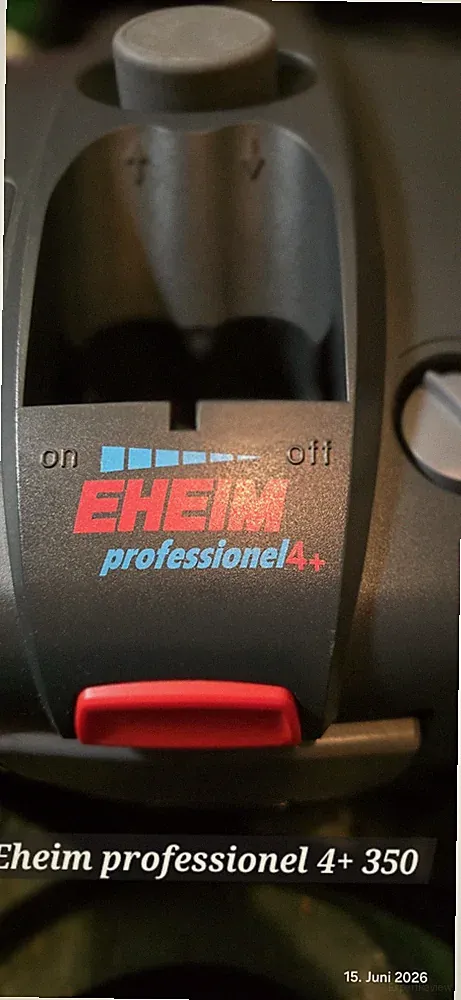 Eheim Professionel 4+ 350 Aquarium Außenfilter (2273020) mit neuem Adapter 👍🏼.