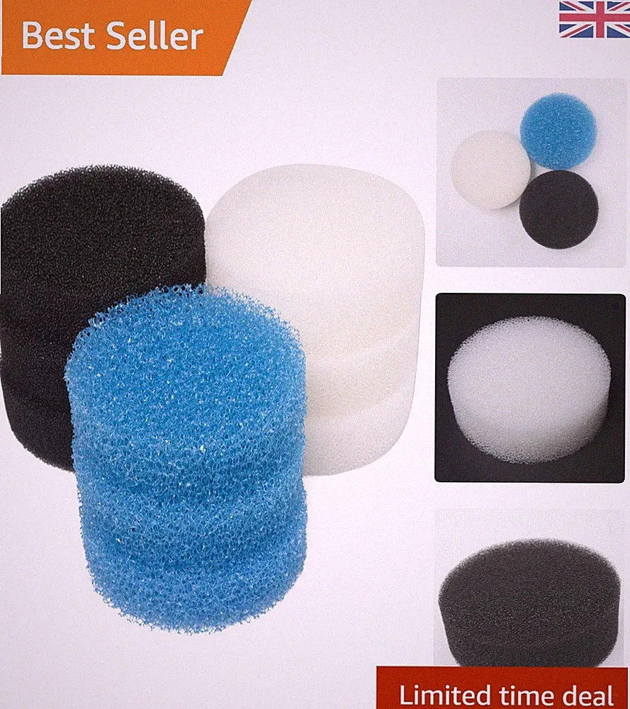 Ersatz Schaumstoff Sets für EF-BOOSTER Aquarium Filter