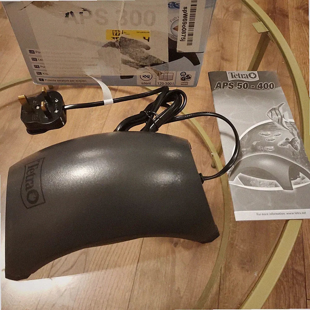 ERSATZTEILE - Tetra Tec Luftpumpen schwarz Tetratec APS 300 Aquarium Aquarium Pumpe