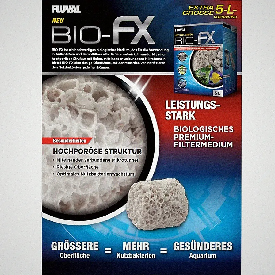 Fluval BIO FX biologisches Aquarium Filtermedium Außenfilter Sumpffilter A1459