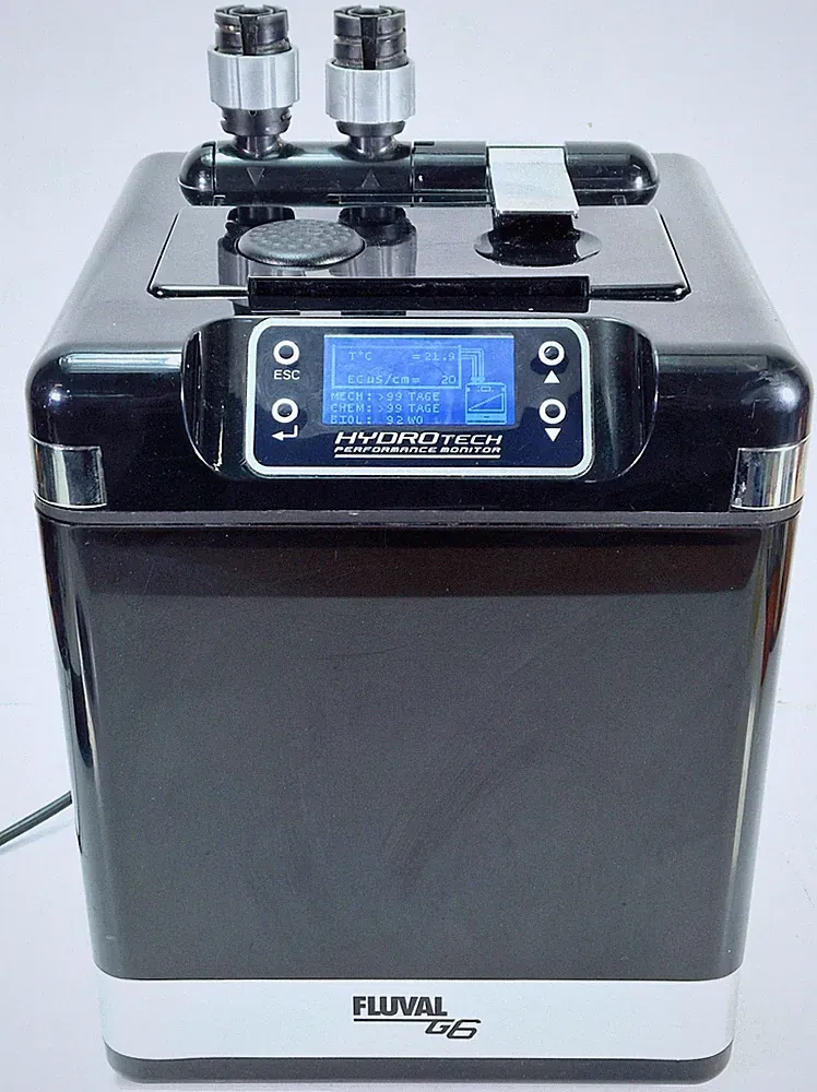 Fluval G6 Außenfilter Aquarium Filter C-42606 Hagen Askoll Italy Teilgetestet