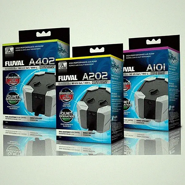 Fluval Luftpumpe Diffusor A101 A202 A402 Wasser Autogenator Aquarium