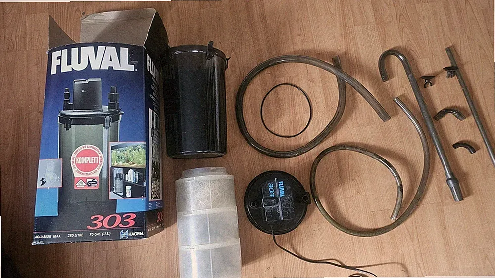 Hagen FLUVAL 303 Aquarium Bio Außenfilter Set bis 280L & 840L/h