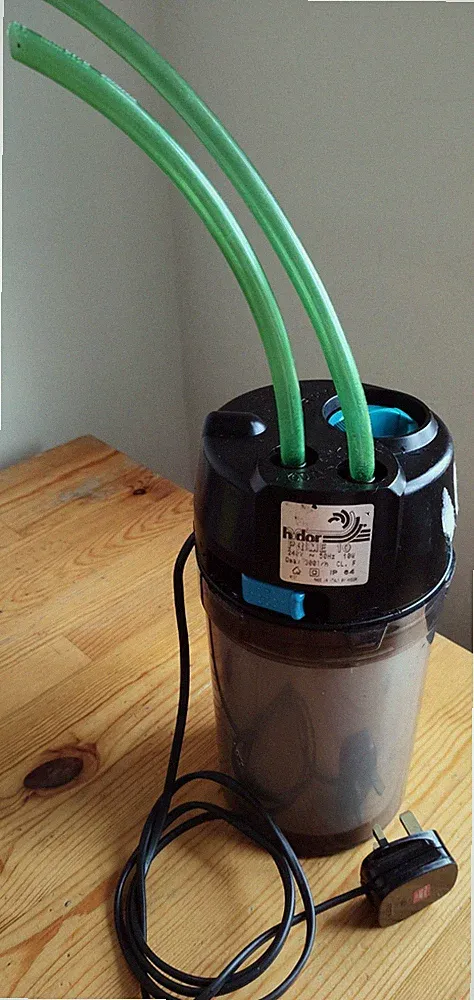 Hydor Prime 10 (300L/H) Aquarium-Außenfilter Aquarium 15-60L