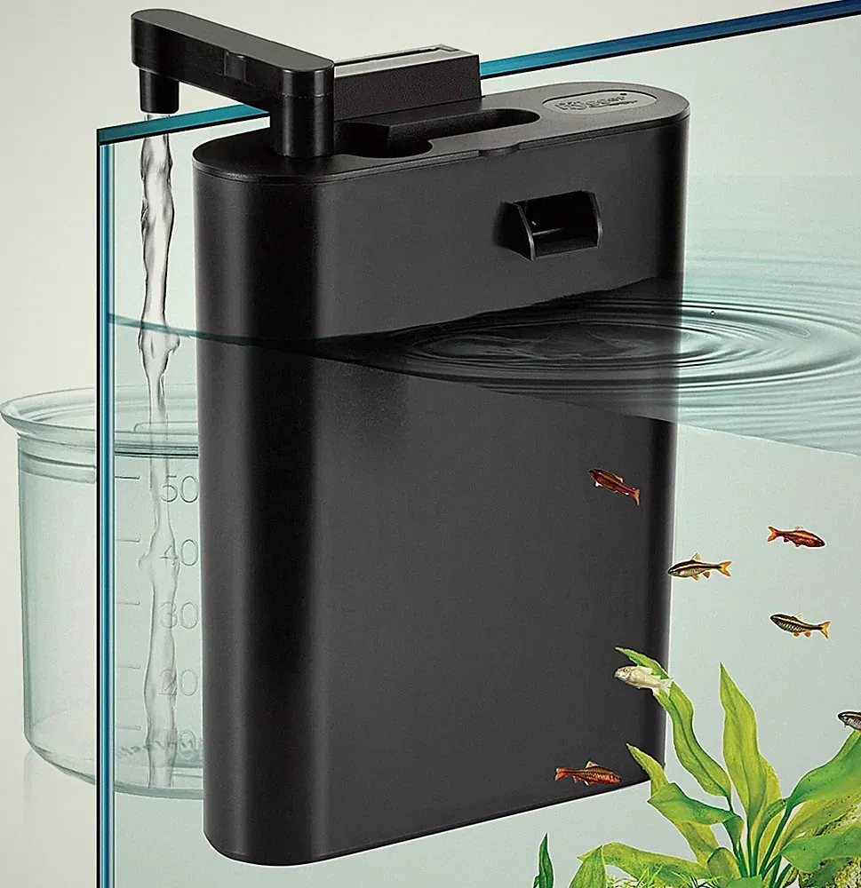 Hygger 3in1 Aquarium Innenfilter Aquarium Wasserwechsler bis 60L