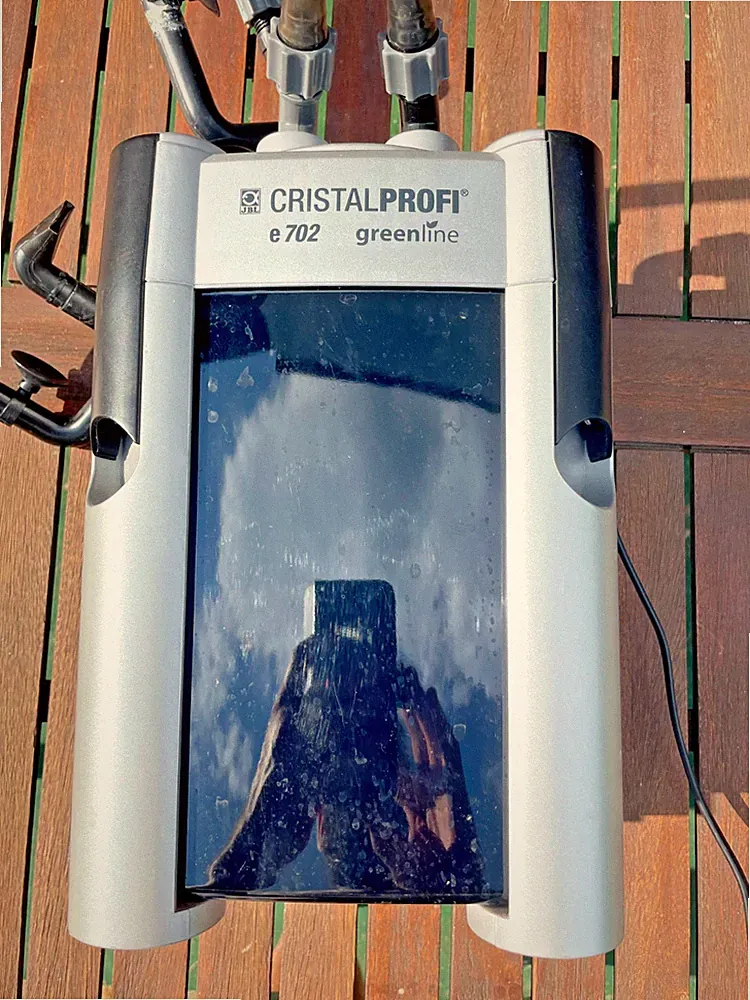 JBL CristalProfi e702 Außenfilter 700 l/h für Aquarien 60-200l Aquarium Filter
