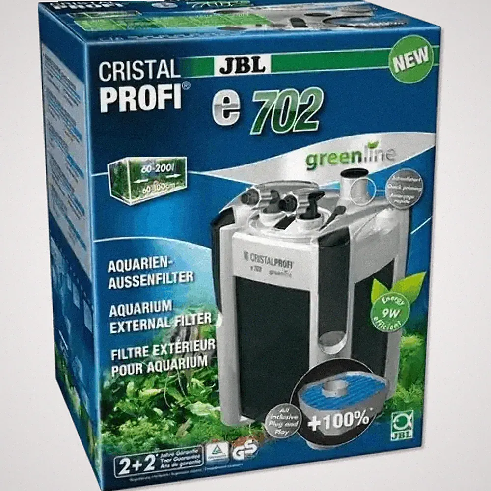 JBL Cristalprofi E702 Greenline Außenfilter Für Aquarium Hochwertige Wasserfiltr