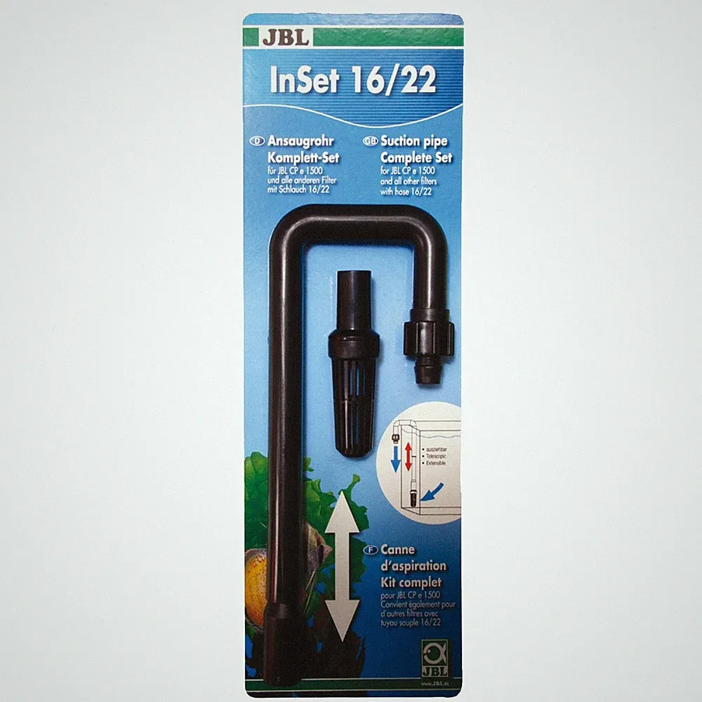 JBL InSet-Ansaugset für Außenfilter 16/22 Filter e1501/1 Aquarium Ansaugstutzen