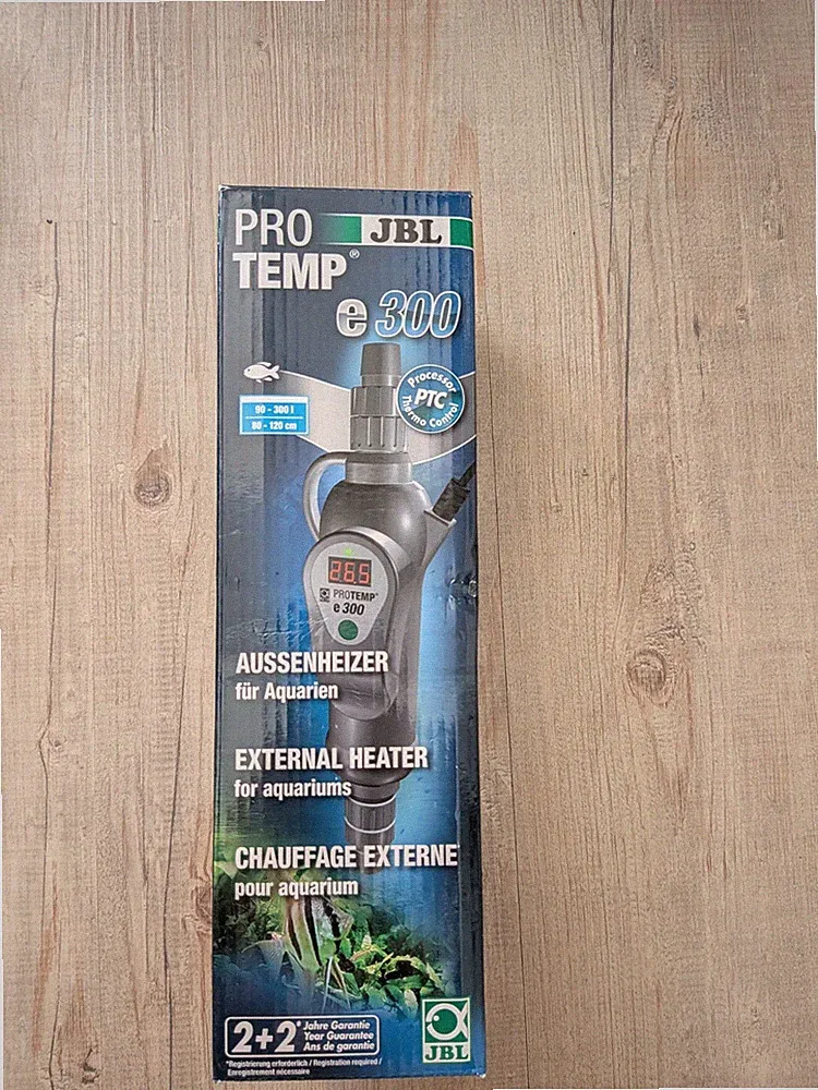 JBL ProTemp E300 Externer Heizer Außenheizung für Aquarien NEU ORIGINALVERPACKT