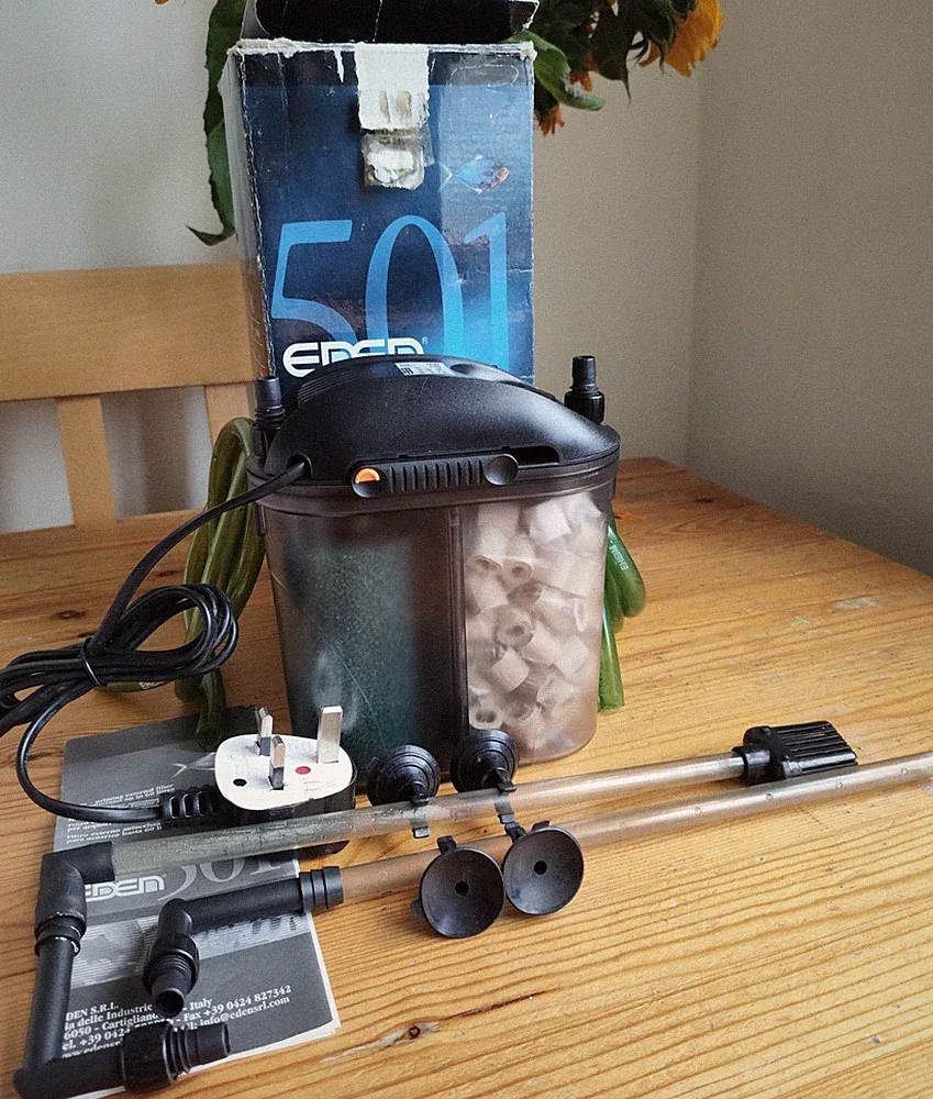 Kanister Eden 501 (OASE Filtosmart 60) Aquarium Filter für Aquarien bis 60L