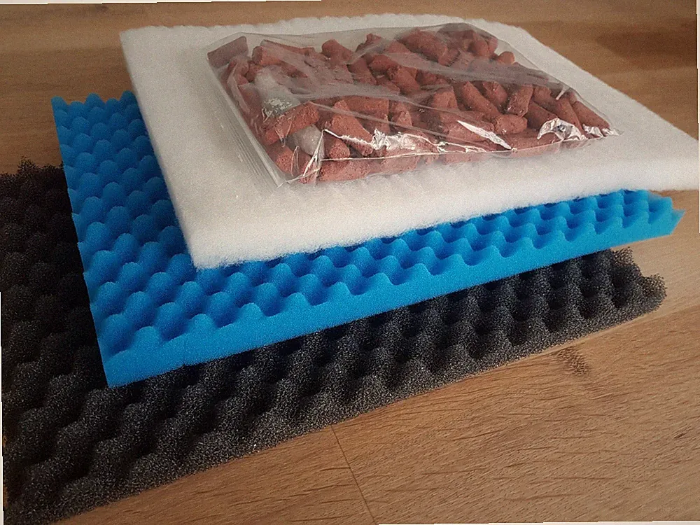 KANISTERFILTER UPGRADE KIT - 1Kg BIOHOME ULTIMATE, SCHÄUME + FILTERSTARTKUGELN