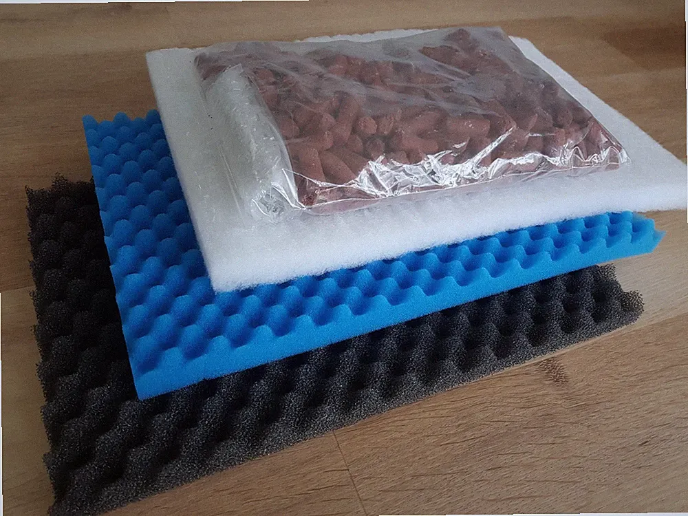 KANISTERFILTER UPGRADE KIT - 2Kg BIOHOME ULTIMATE, SCHÄUME + FILTERSTARTKUGELN