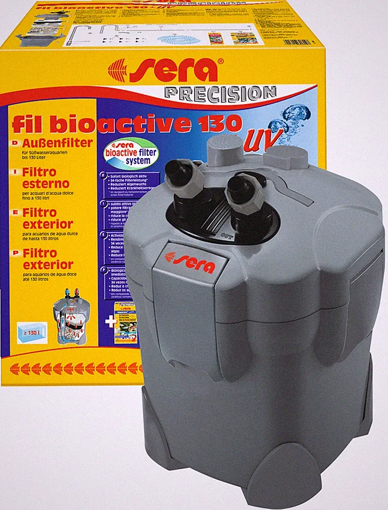 Sera fil bioactive 130 + UV Aussenfilter Außenfilter Filter für 130L Aquarium
