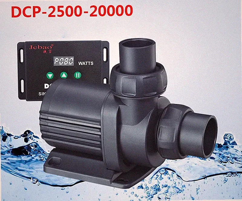 Sinus Gleichstrompumpe Aquarium leise Tauch Meerwasser Zirkulation Motor Licht