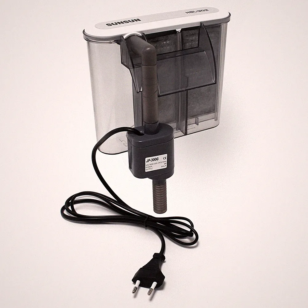 SunSun HBL-302 Hang on Filter Anhängefilter 350 L/h bis 20 L Aquarium Filter