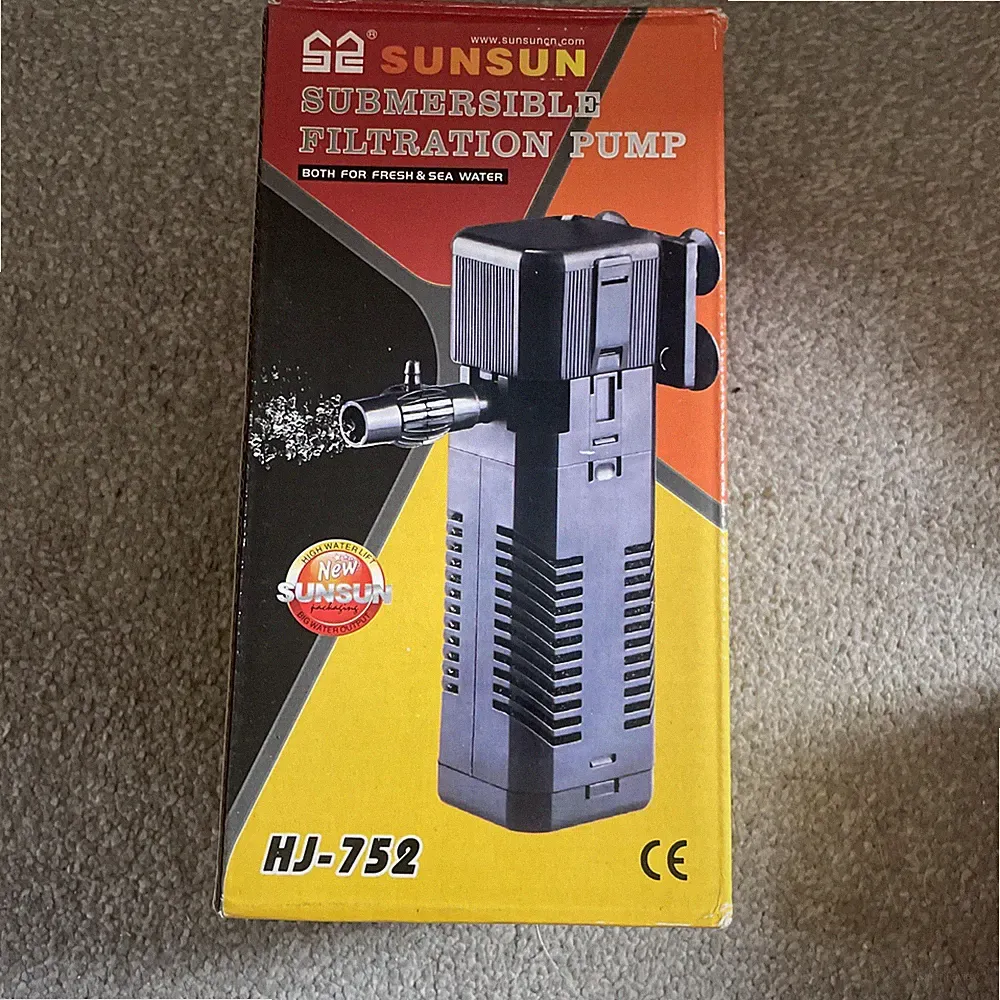 SUNSUN HJ-752 Tauchfilterpumpe für Aquarium Filter