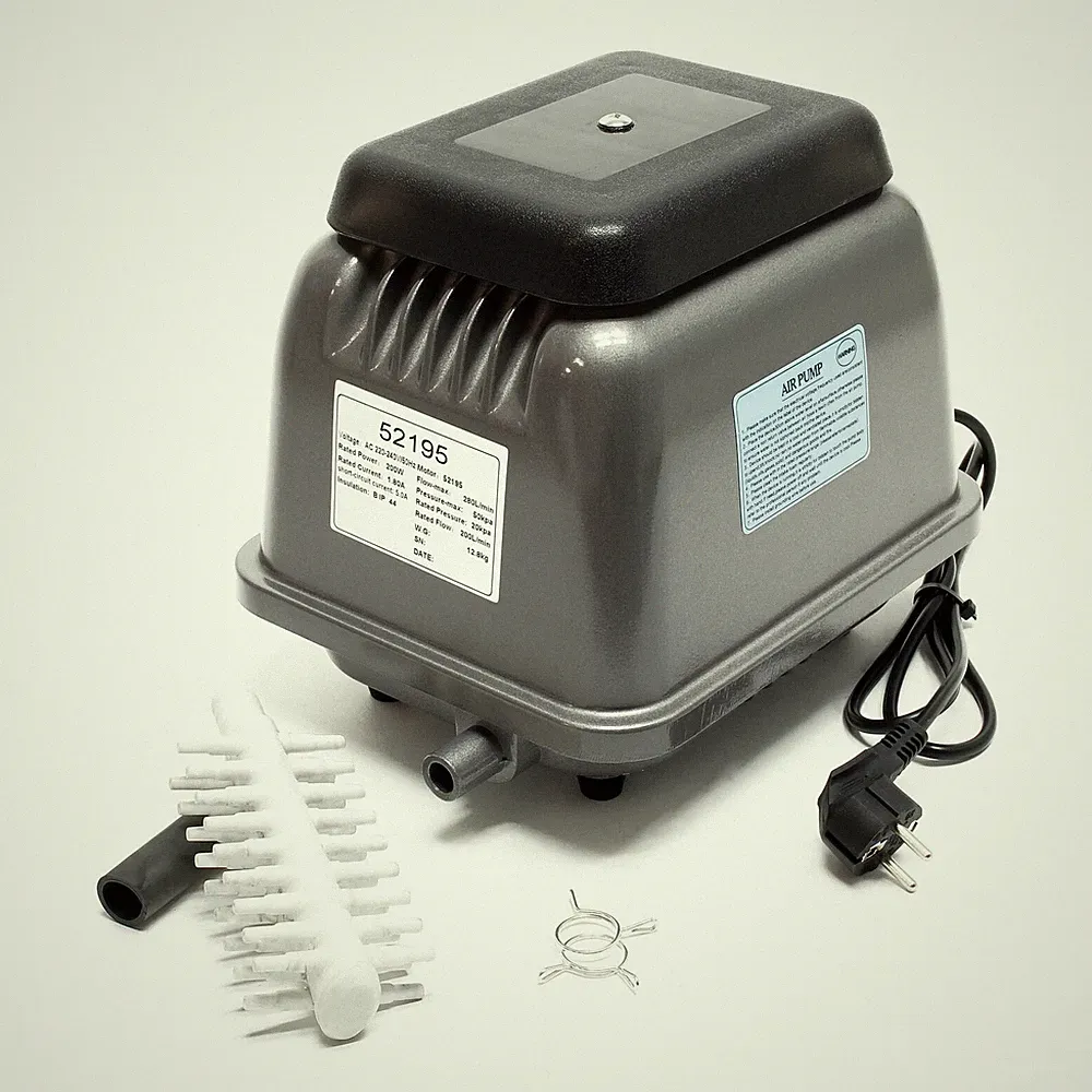 Sunsun HJB-280 elektromagnetische Aquarium Luftpumpe Gartenteich Belüftung