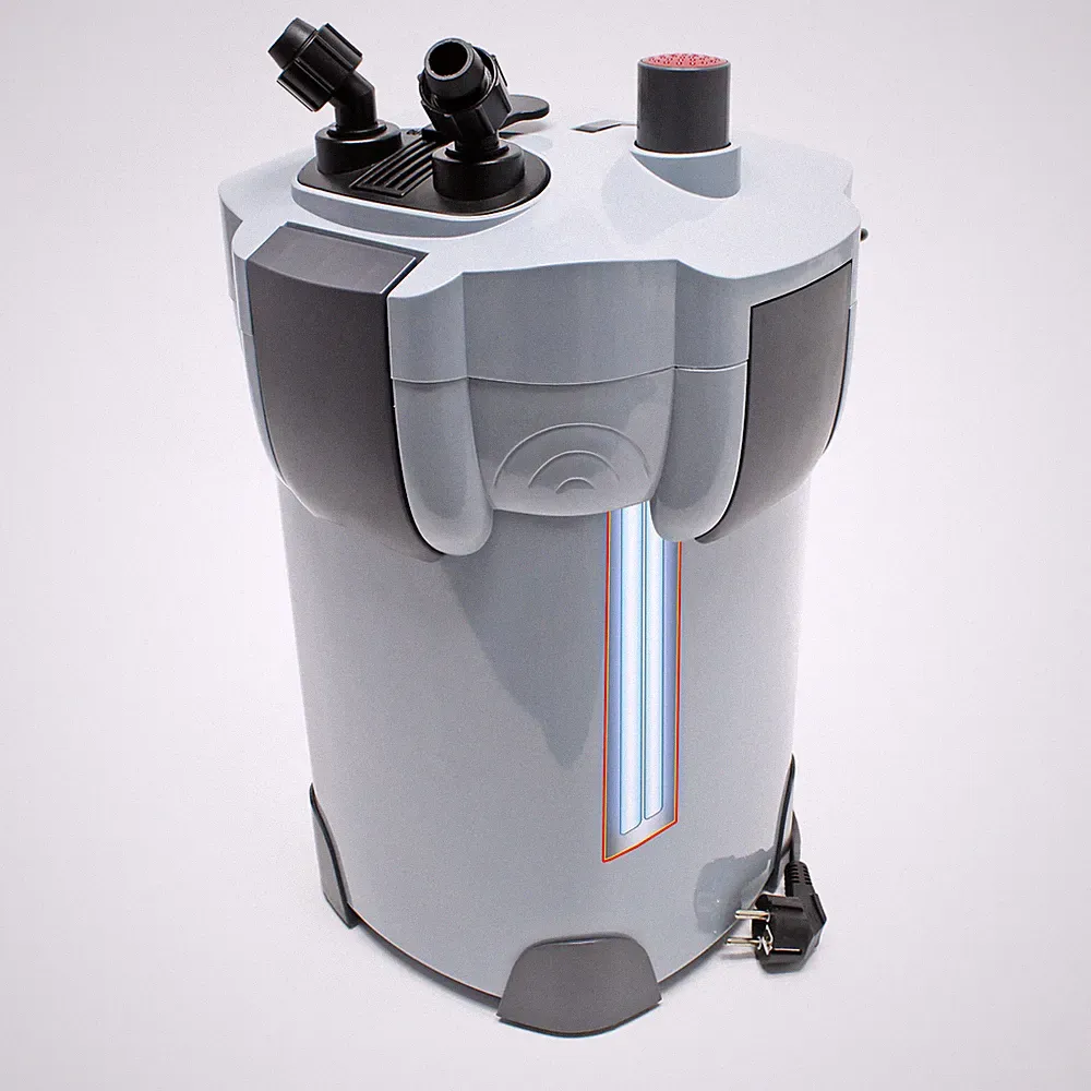 SunSun HW-404B Außenfilter 9W 2000 L/h UVC 4 Stufen Kammerfilter Aquarium Filter