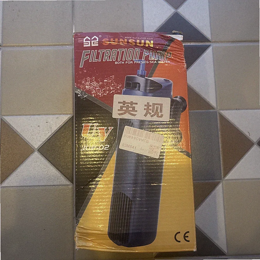 SUNSUN JUP-02 Aquarium Filter UV Sterilisator 4-in-1 Aquarium Tauchpumpe