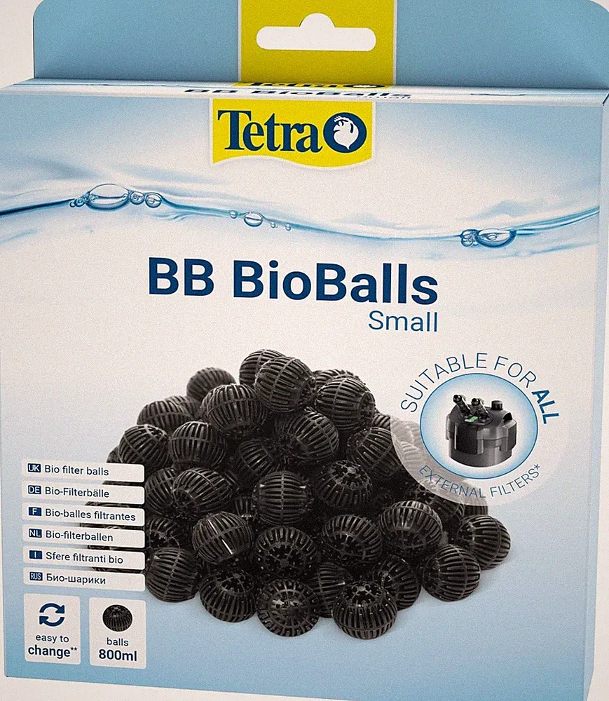 Tetra BB BioBalls Small - Bio-Filterbälle für die Tetra Aquarium Außenfilter EX
