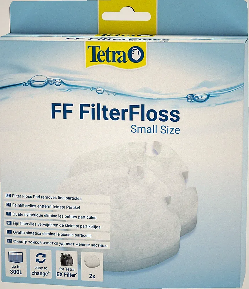 Tetra FF FilterFloss Small Feinfiltervlies Aquarium Außenfilter EX 400 1000