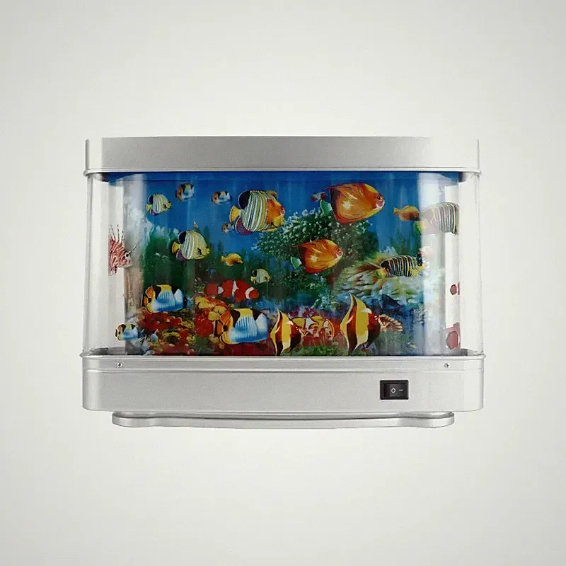 Virtual Ocean in Motion Nachtlicht Künstliche Tropische Aquarium Lampen Aquarium